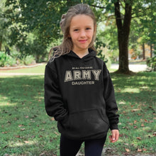 Load image into Gallery viewer, Army Daughter Youth Hood (Black)