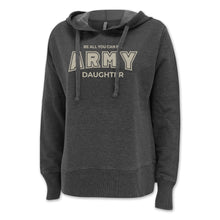 Load image into Gallery viewer, Army Daughter Ladies Hood (Washed Black)
