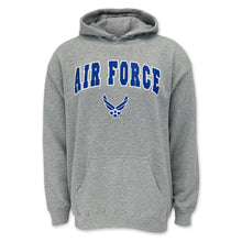 Load image into Gallery viewer, Air Force Arch Wings Hood (Grey)