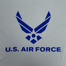 Load image into Gallery viewer, Air Force Wings Logo Performance T-Shirt (Silver)