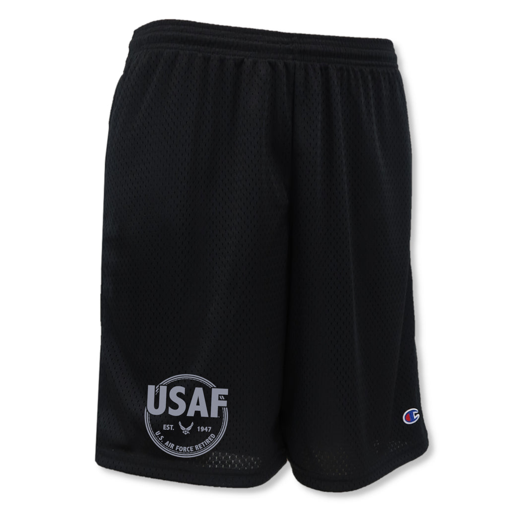 Air Force Retired Mesh Short