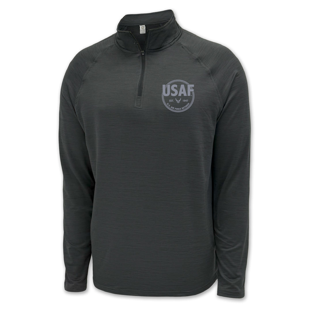 Air Force Retired Left Chest Performance 1/4 Zip