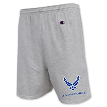 Load image into Gallery viewer, Pick Your Design Air Force Champion Cotton Shorts (Grey)
