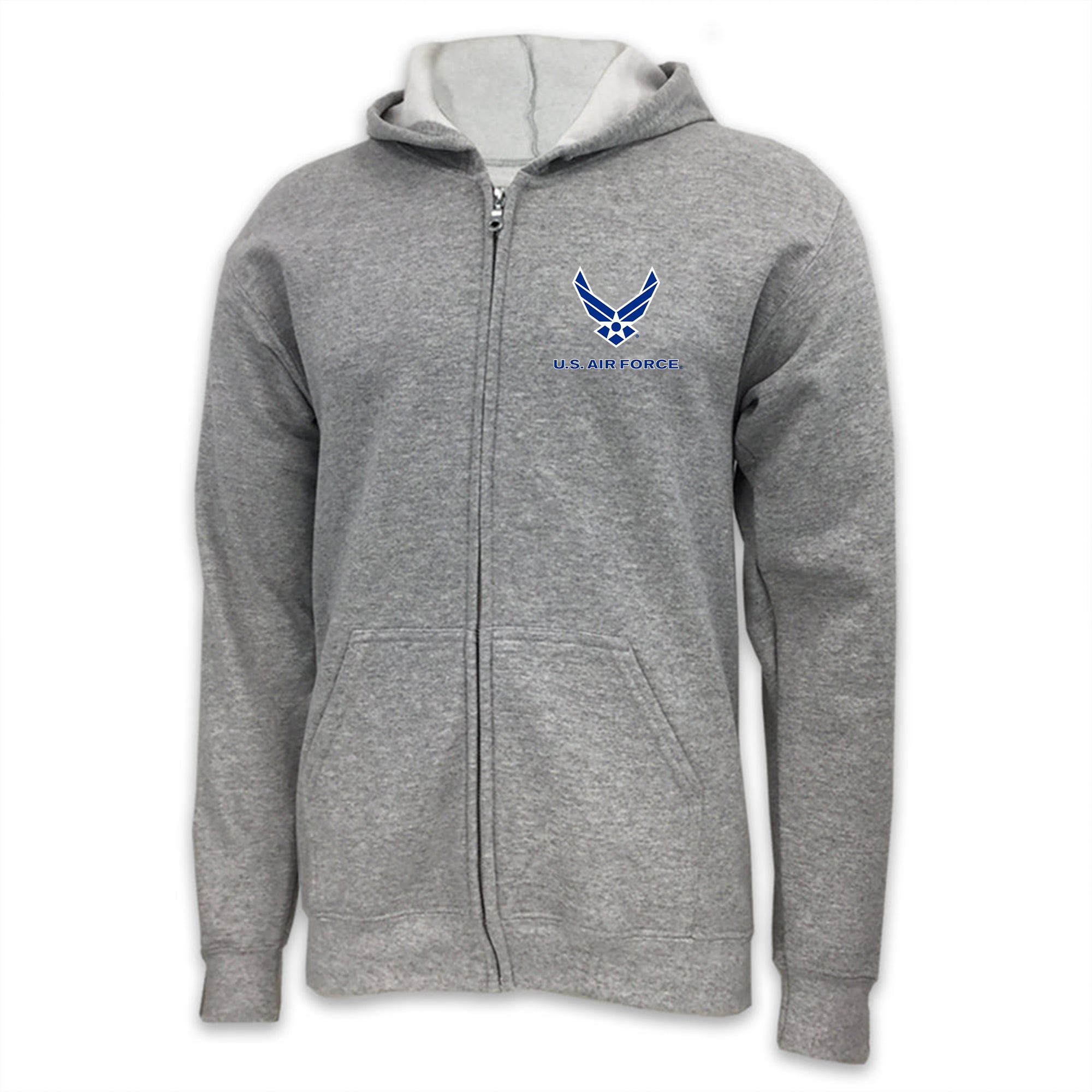 U.S. Air Force Sweatshirts: Air Force Wings Logo Full Zip U.S. Air Force Sweatshirts: Air Force Wings Logo Full Zip