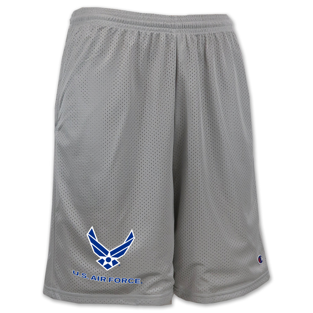 Pick Your Design Air Force Mesh Shorts (Grey)