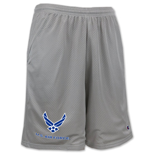 Pick Your Design Air Force Mesh Shorts (Grey)