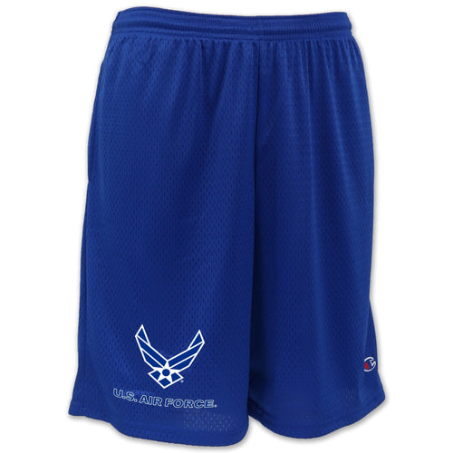 Pick Your Design Air Force Champion Mesh Shorts (Royal)