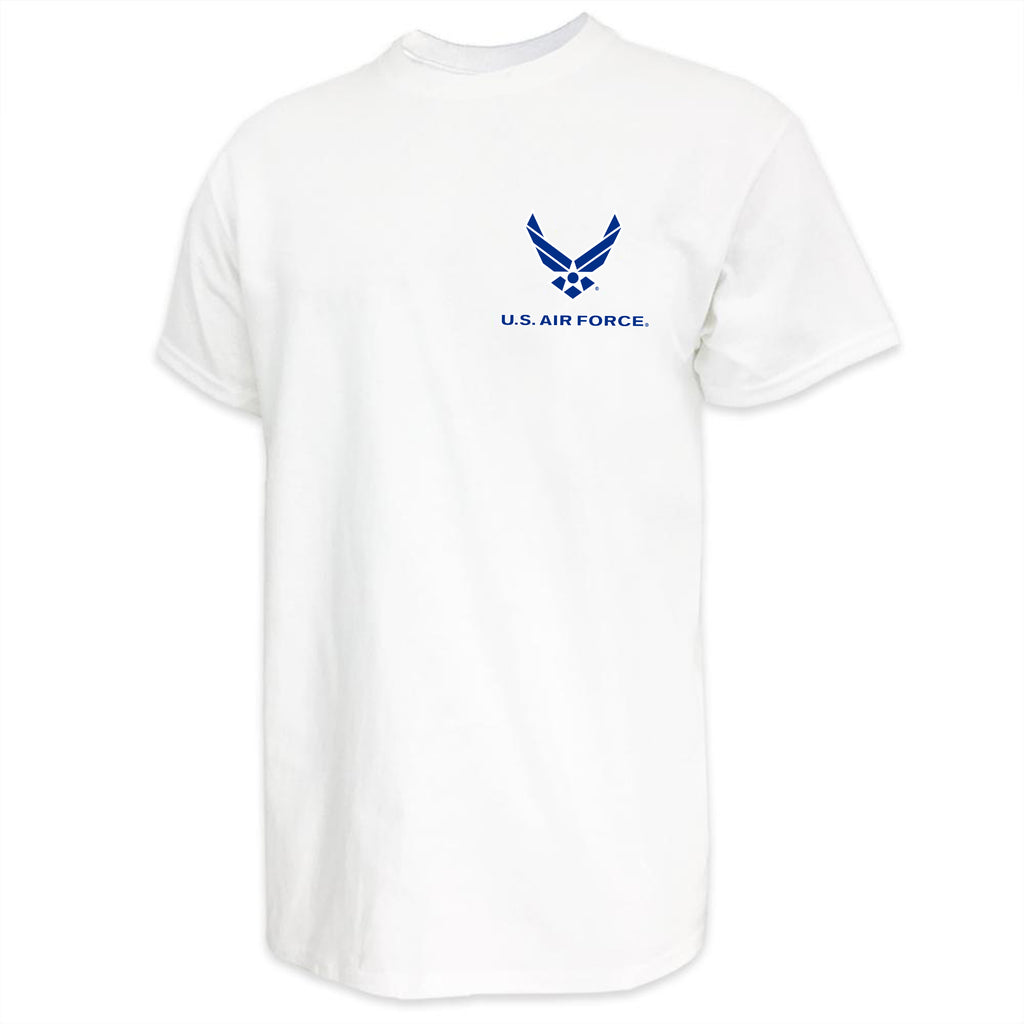 Pick Your Design Air Force T-Shirt (White)