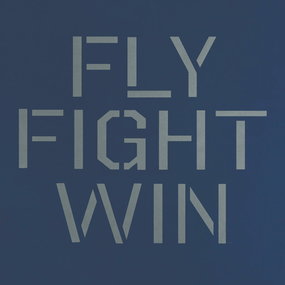 Air Force Under Armour Fly Fight Win Tech T-Shirt (Navy)