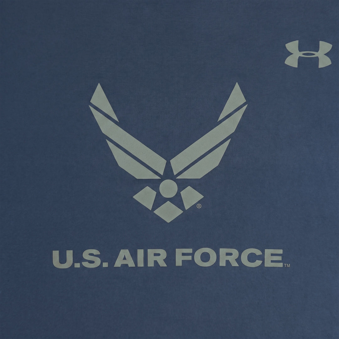 Air Force Under Armour Fly Fight Win Tech T-Shirt (Navy)