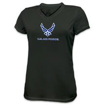 Load image into Gallery viewer, Air Force Ladies Wings Performance T-Shirt