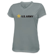 Load image into Gallery viewer, Army Star Ladies Full Chest Performance T-Shirt