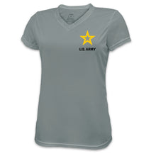 Load image into Gallery viewer, Army Star Ladies Left Chest Performance T-Shirt