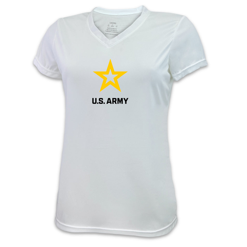 Ladies army t sales shirt