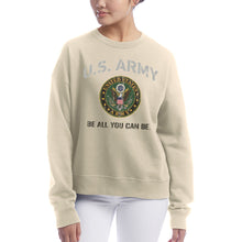Load image into Gallery viewer, Army Ladies Champion Vintage Crewneck (Sand)