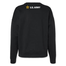 Load image into Gallery viewer, Army 250th Anniversary Champion Ladies Crewneck (Black)
