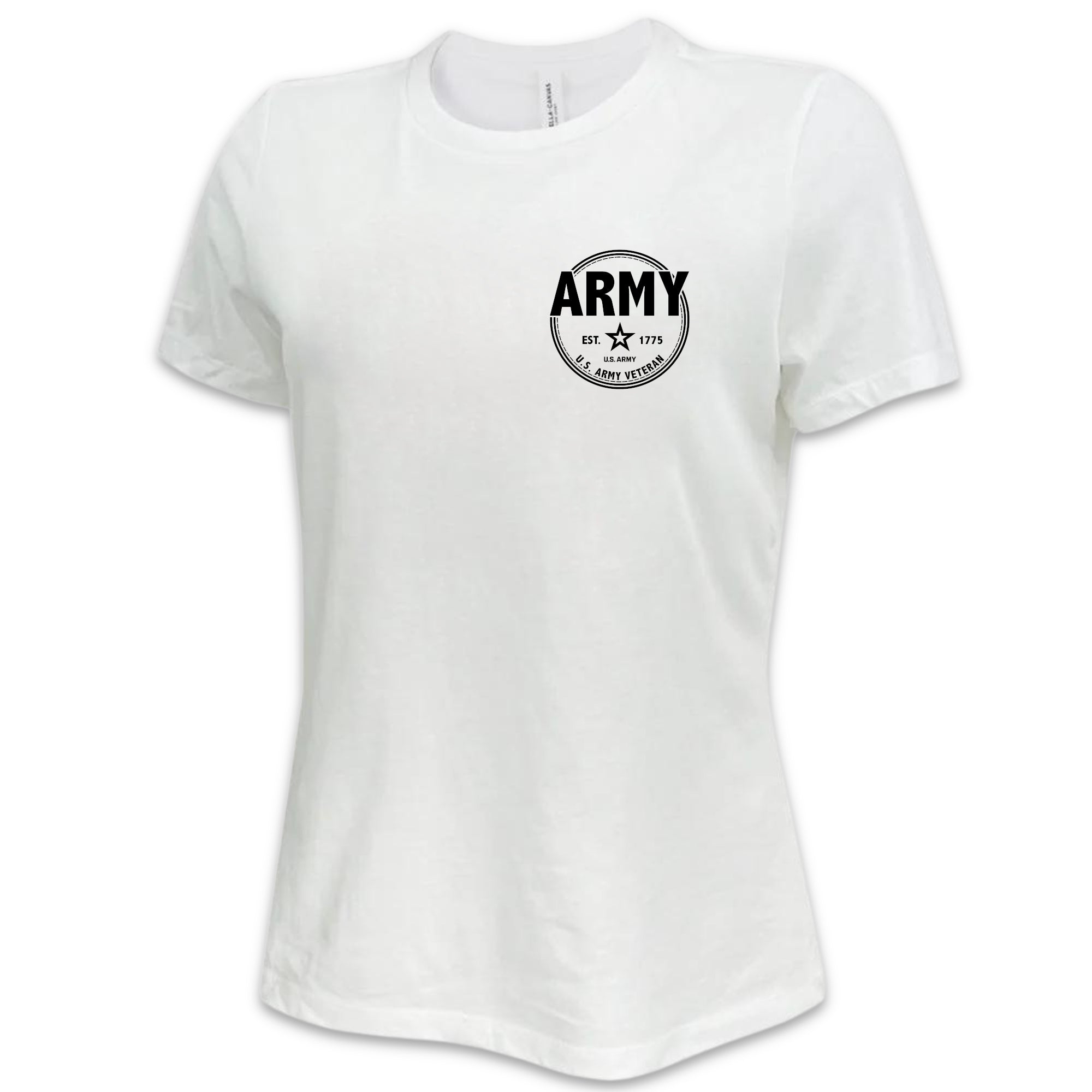 Army Veteran Ladies T-Shirt