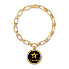 Load image into Gallery viewer, U.S. Army Star Sydney Bracelet (Gold)