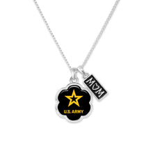 Load image into Gallery viewer, U.S. Army Hazel Mom Necklace