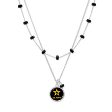 Load image into Gallery viewer, U.S. Army Star Ivy Necklace (Silver)