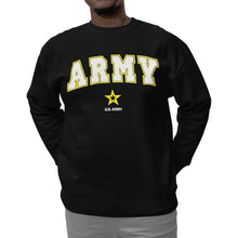 Load image into Gallery viewer, Army Arch Star Crewneck (Black)