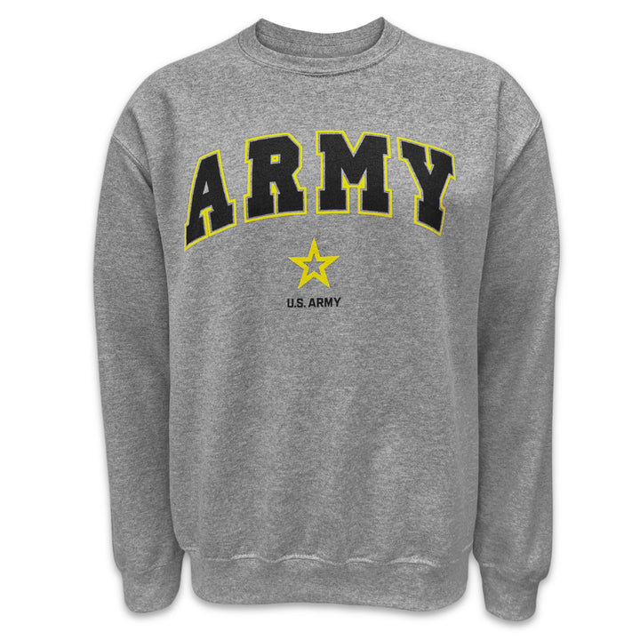 Army Arch Star Crewneck (Grey)
