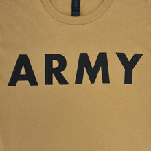 Load image into Gallery viewer, Army Logo Core T-Shirt (Old Gold)
