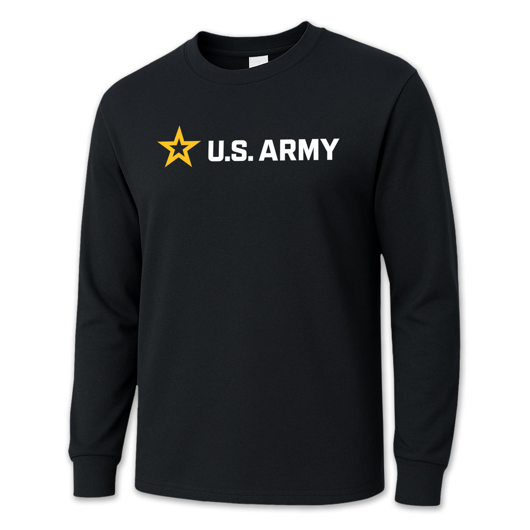 Army Star Full Chest Long Sleeve T-Shirt