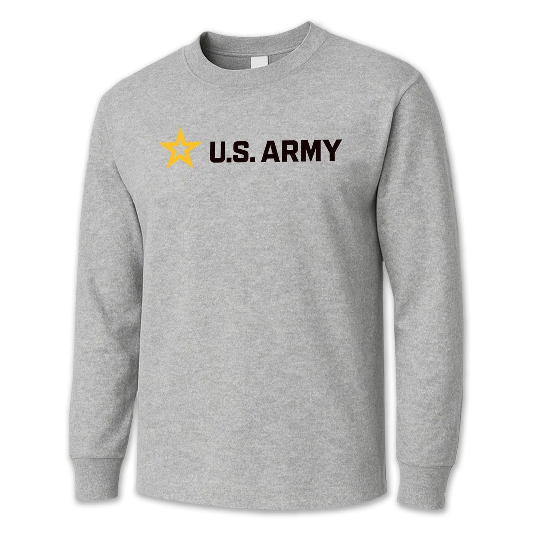 Army Star Full Chest Long Sleeve T-Shirt