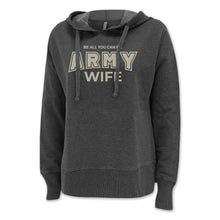 Load image into Gallery viewer, Army Wife Ladies Hood (Washed Black)