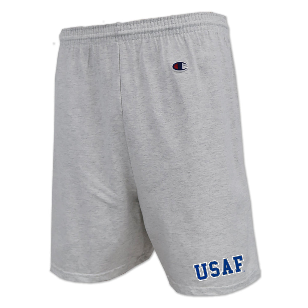 Pick Your Design Air Force Champion Cotton Shorts (Grey)
