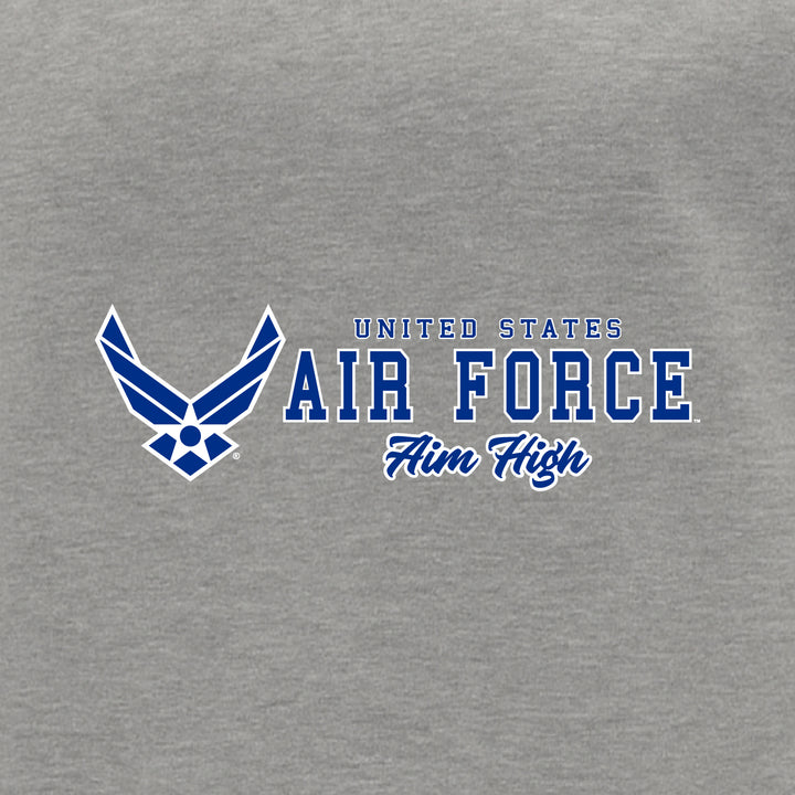 United States Air Force Aim High Logo Crewneck