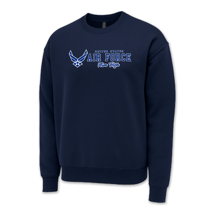 United States Air Force Aim High Logo Crewneck