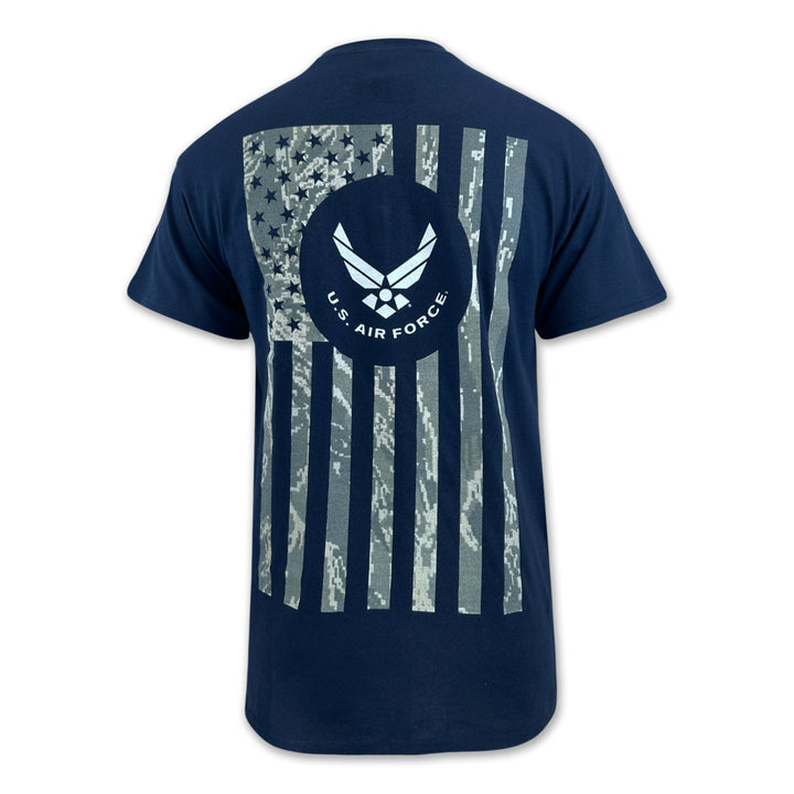 Air Force Camo Flag T-Shirt (Navy)
