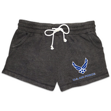 Load image into Gallery viewer, Air Force Ladies Wings Logo Rally Short