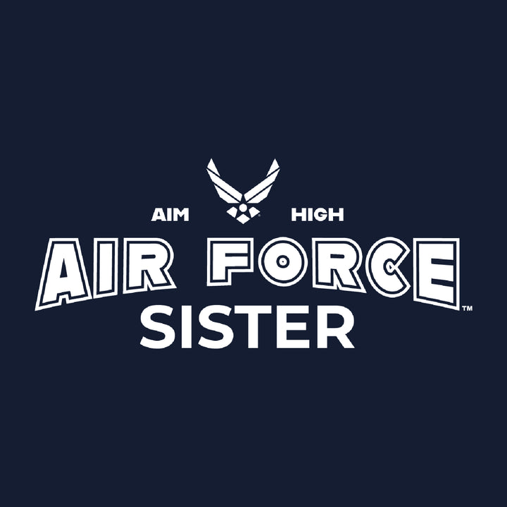 Air Force Sister Crewneck (Navy)