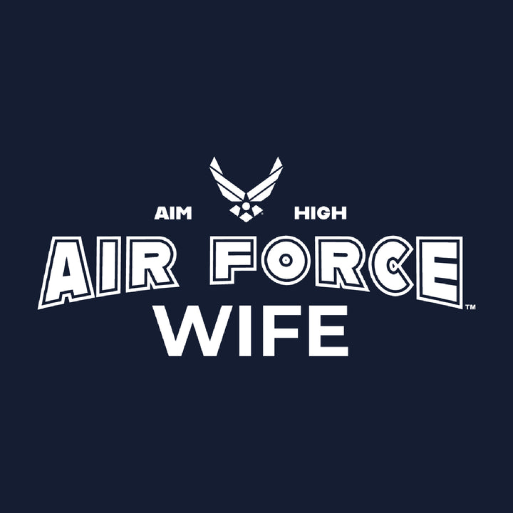 Air Force Wife Crewneck (Navy)