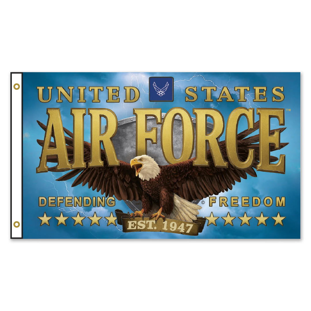 Air Force Eagle Emblem 3X5 Flag