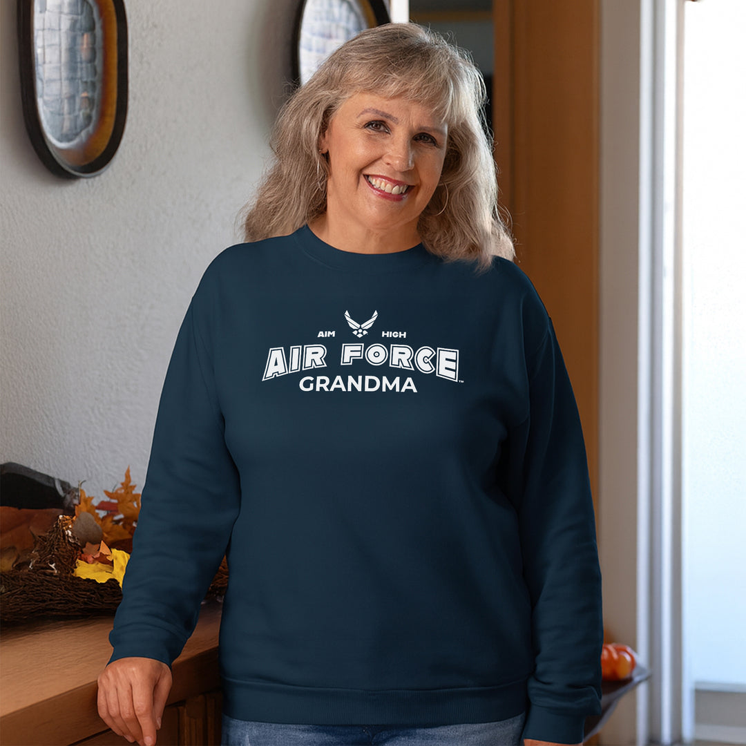 Air Force Grandma Crewneck (Navy)