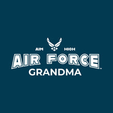 Load image into Gallery viewer, Air Force Grandma Ladies Crewneck (Blue)