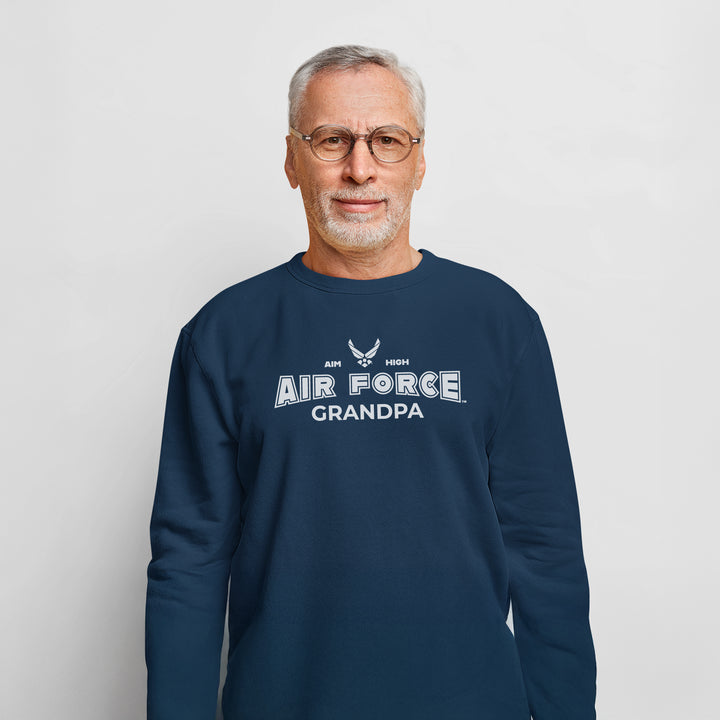 Air Force Grandpa Crewneck (Navy)
