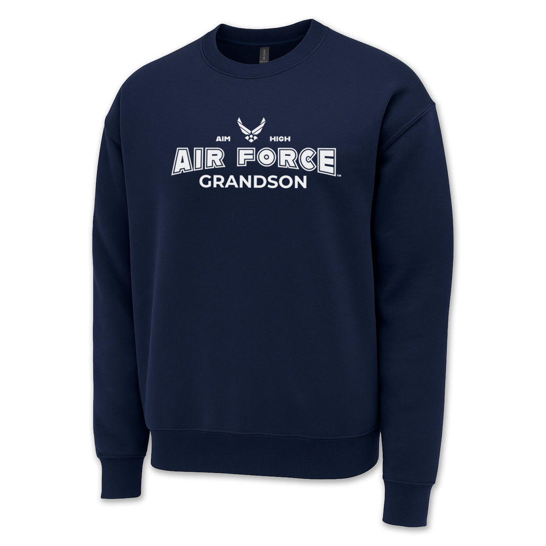 Air Force Grandson Crewneck (Navy)