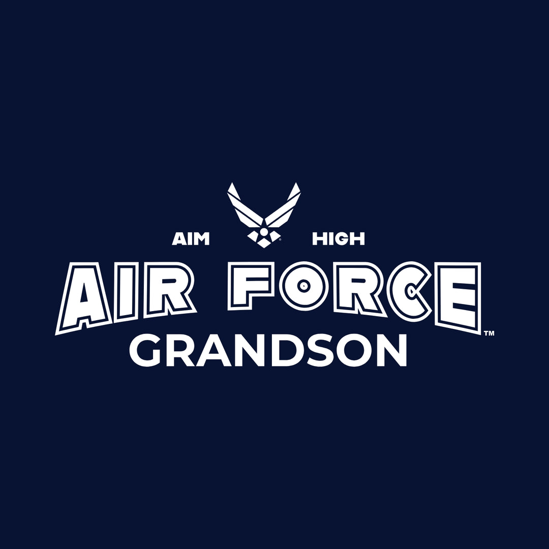 Air Force Grandson T-Shirt (Navy)