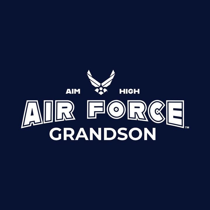 Air Force Grandson T-Shirt (Navy)