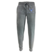 Load image into Gallery viewer, Air Force Wings Ladies French Terry Jogger