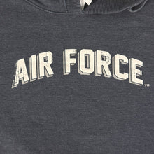 Load image into Gallery viewer, Air Force Ladies Distressed Arch Hood (Washed Navy)
