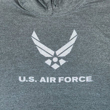 Load image into Gallery viewer, Air Force Reflective Logo Hood (Charcoal)