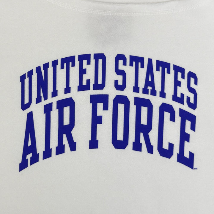 Air Force Ladies Tiffany Off the Shoulder Sweatshirt (White)