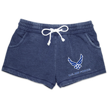 Load image into Gallery viewer, Air Force Ladies Wings Logo Rally Short