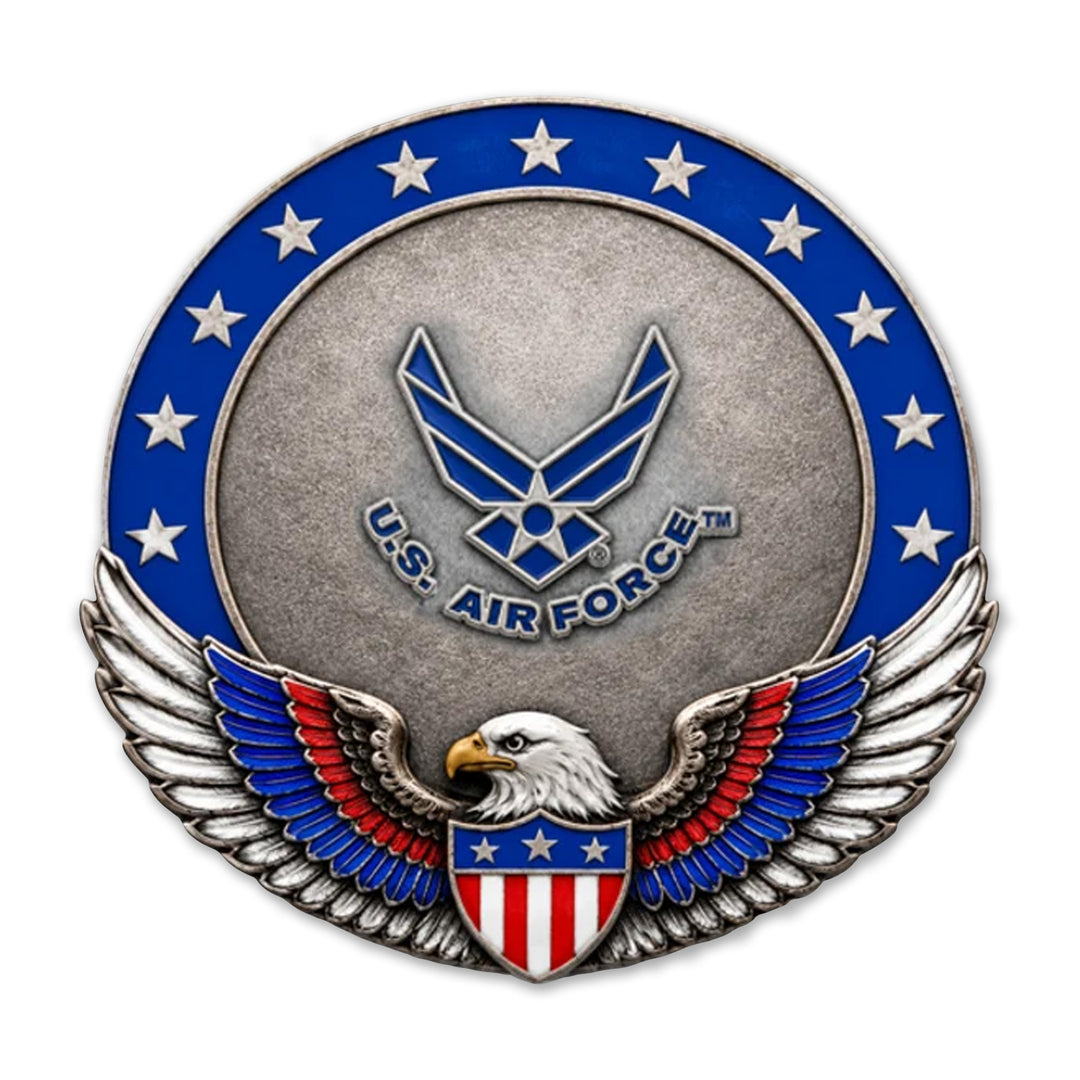 Air Force Proud Eagle Pin